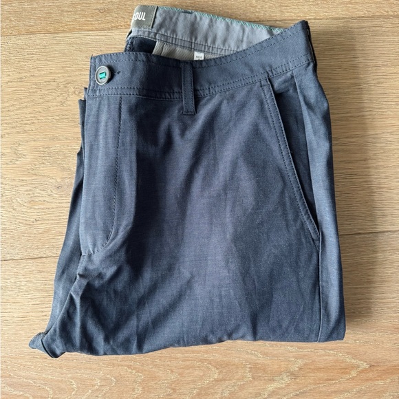 Men's Navy Blue Linksoul Pants - Picture 5 of 8